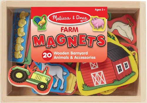 Vista 6 de 20 imanes de madera Melissa & Doug