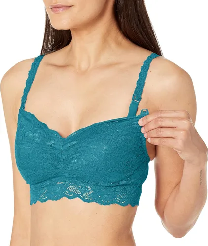 Vista 3 de Cosabella Bralette de lactancia para mujer Say Never Maternity Mommie, Arco iris