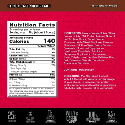 Vista 2 de BSN SYNTHA-6 Proteína Aislada en Polvo, Proteína de Chocolate con Aislado de Proteína de Suero, Aislado de Proteína de Leche, Sabor: Batido