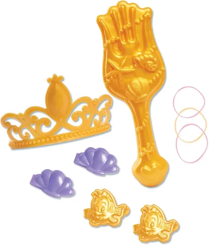 Vista 3 de Disney Princess Ariel Styling Head, 14 piezas, juego de simulación