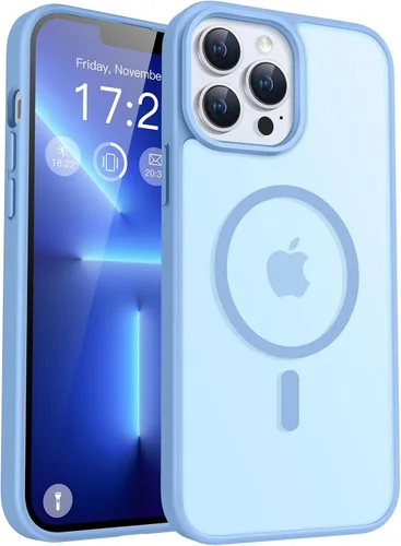 Vista 111 de Funda para teléfono Google Pixel 9 Pro XL, Compatible con Magnético, Protección contra Caídas de Grado Militar Translúcida Mate Resistente a Golpes
