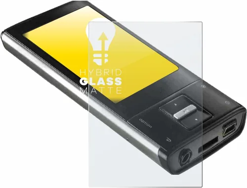 Vista 2 de upscreen Protector de pantalla mate de vidrio compatible con Intenso Video Shooter 2,4" - Antideslumbrante, antihuellas, protección de vidrio 9H