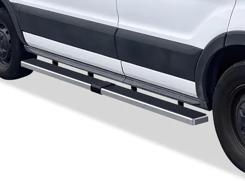 Vista 10 de APS Estribos (escalones laterales de barras Nerf) compatibles con Ford Transit 2015-2026 Van de tamaño completo de 3 puertas