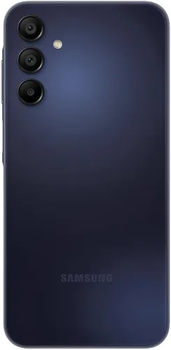 Vista 3 de Samsung Teléfono celular Galaxy A15 5G Serie A, teléfono inteligente Android desbloqueado de 128 GB, versión estadounidense, 2024, azul negro