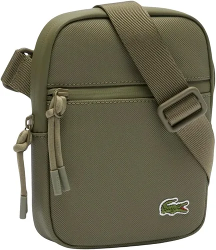 Vista 5 de Lacoste Bolso cruzado plano de PVC para hombre