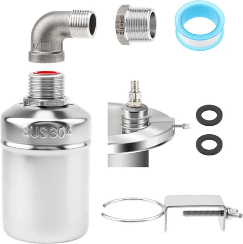 Vista 10 de Válvula de flotador 1/2 pulgada a 3/4 pulgadas NPT Auto Apagado Válvula