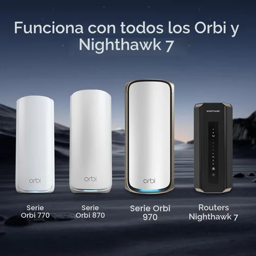 Vista 4 de XLTTYWL® - Soporte de pared para Netgear Orbi y Nighthawk WiFi 7, negro, 1 unidad