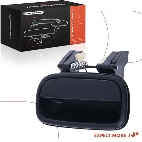 Vista 8 de A-Premium Manija de puerta exterior trasera izquierda del lado del conductor compatible con Toyota Tundra 2000-2003, Tundra 2004-2006 Extended Cab