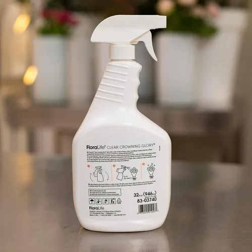 Vista 4 de Crowning Glory - Spray para flores. 32 fl. Oz., Transparente