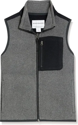 Vista 4 de Amazon Essentials - Chaleco polar para niños y niños pequeños Negro