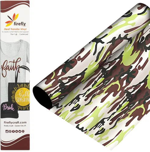 Vista 41 de Firefly Craft - Lámina de vinilo 3D de transferencia de calor, vinilo HTV grueso de 3 dimensiones, para planchar para usar con Cricut y Silhouette