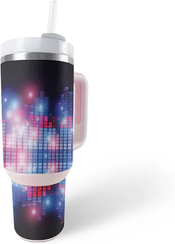 Vista 23 de MightySkins Skin - Vaso de vinilo compatible con Stanley The Quencher H2.0 FlowState de 40 onzas, vida útil, protectora, duradera y única, fácil