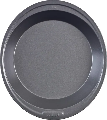 Vista 2 de GoodCook Everyday - Molde antiadherente de acero para tartas, 9 pulgadas, color gris
