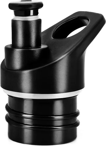 Vista 8 de Tapas de boca ancha compatibles con Hydro Flask de 12 a 64 onzas, 2 tapas de repuesto para Simple Modern, Takeya, Thermoflask, accesorios