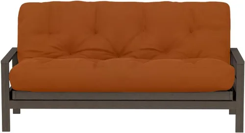 Vista 16 de Royal Sleep Products by The Futon Factory - Colchón futón de espuma de 8 pulgadas, tela negra sólida, tamaño Twin, espumas certificadas CertiPUR