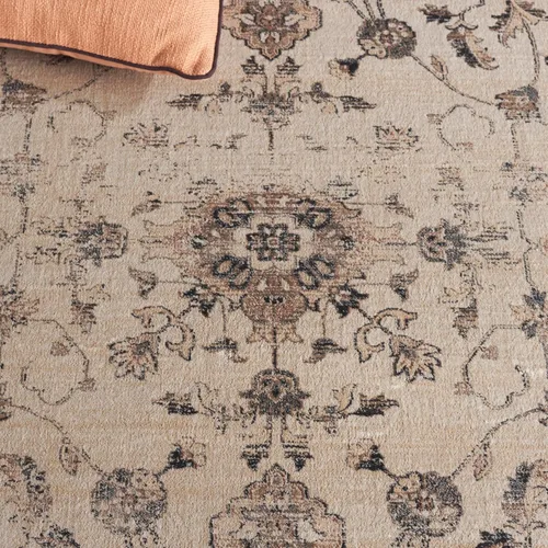 Vista 5 de SAFAVIEH Vintage Collection - Alfombra de pasillo de 2 pies 2 pulgadas x 6 pies, piedra y ratón, diseño oriental tradicional de viscosa envejecida