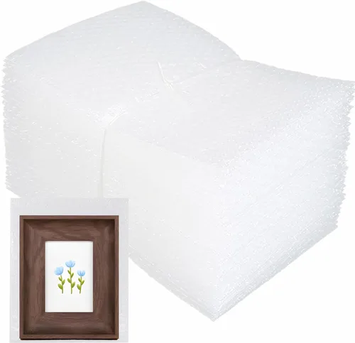 Vista 11 de 200 bolsas de burbujas de 3 x 4 pulgadas para compras, bolsas de burbujas de doble pared para embalaje por correo, mudanza y almacenamiento