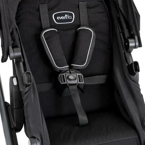 Vista 3 de Evenflo Pivot Xpand Asiento Segundo (Negro Ayrshire)