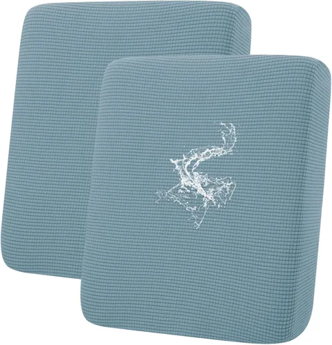 Vista 120 de Fundas impermeables para sofá seccional, fundas de cojín antideslizantes para sofá Ajuste seccional en forma de L, tela jacquard elástica, parte