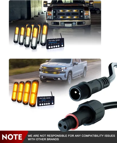 Vista 4 de Cable de extensión de 2 pines de 10 pies para kits de luz estroboscópica LUMENIX