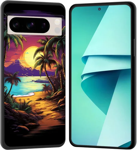 Vista 88 de Funda para Pixel 4 XL, funda de goma de silicona suave a prueba de golpes, funda protectora de cuerpo completo para Google Pixel 4 XL, ciervo