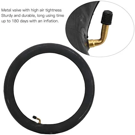 Vista 2 de Inner Tube Electric Rubber Inner Tube with Metal Bent Valve Accessories