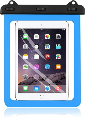 Vista 8 de AICase Universal iPad impermeable, bolsa seca para iPad Pro 10.5, nuevo iPad 9.7 2017/2018, iPad Pro 9.7, iPad Air/Air 2, tabletas de hasta 11.5 5