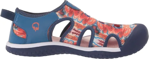 Vista 6 de KEEN Sandalias Stingray para niños, color rojo