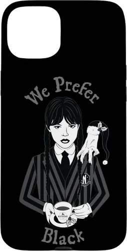 Vista 9 de iPhone 16 Wednesday We Prefer Black - Funda navideña