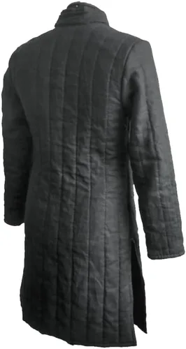 Vista 4 de Medieval Thick Padded Gambeson Coat Aketon Full Length Jacket Armor Costumes Dress SCA LARP by ITS Medieval