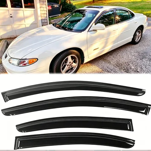Vista 16 de Deflectores de viento para ventana lateral a prueba de lluvia para Chrysler Sebring 2007-2010; Chrysler 2000 2011-2014, juegos de protectores