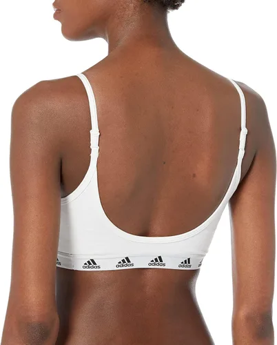 Vista 2 de adidas Sujetador de algodón diario para mujer