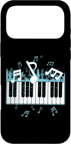 Vista 22 de Piano Musical Keys and Notes Case for iPhone 17