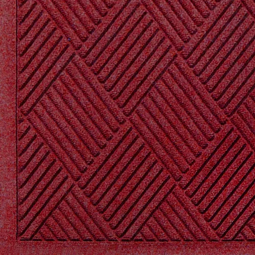 Vista 19 de M+A Matting WaterHog Diamond - Tapete de entrada de grado comercial con borde de tela, interior/exterior, de secado rápido, resistente a las manchas