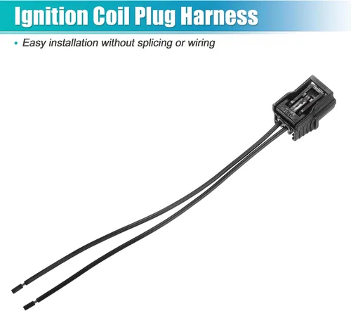 Vista 6 de uxcell Conector del sensor de temperatura del refrigerante Pigtail No.04320SAAA00 para Honda Accord 2008-2017 2pin