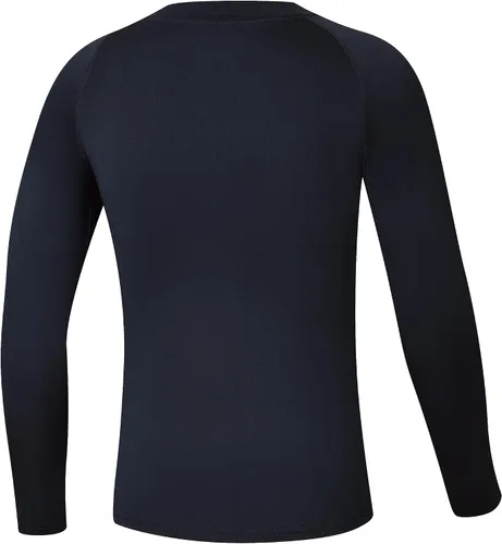 Vista 13 de Willit Camisetas térmicas de compresión de forro polar de manga larga para niñas y niños