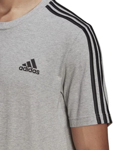 Vista 3 de adidas Camiseta Essentials de 3 rayas para hombre