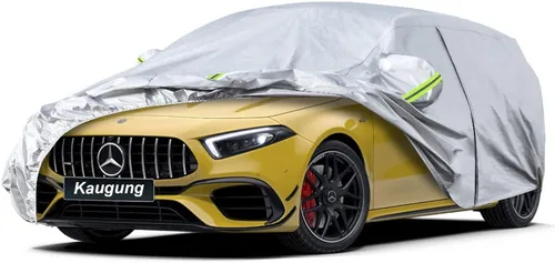 Vista 50 de Kaugung Funda para Coche de Ajuste Personalizado BMW Serie 3 E30 (1982-1994), 7 Capas Resistente al Viento Todo Clima Impermeable Cubierta Exterior