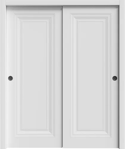 Vista 6 de SARTODOORS Panel de puerta de losa 24 x 80 pulgadas Base 7111 Blanco Puertas de baño dormitorio