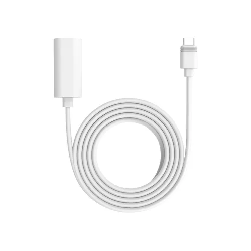 Vista 2 de Cable de extensión USB-C Ring de 10 pies para paneles solares con USB-C y cámaras, Negro - compatible con paneles solares, panel solar pequeño