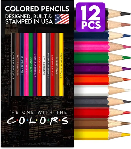 Vista 11 de Juego de lápices de colores inspirados en Grey's Anatomy para adultos, 12 lápices de dibujo con nombres estampados de aluminio, regalos de anatomía