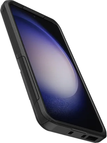Vista 4 de OtterBox Funda para Galaxy S23 Commuter Series, negra, delgada y resistente, apta para bolsillo, con protección de puerto