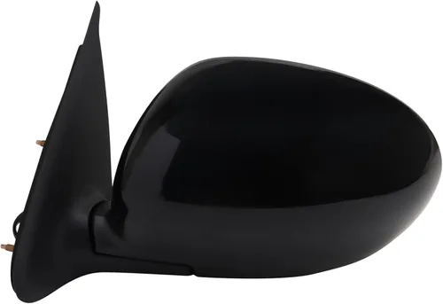 Vista 9 de TRQ Conjunto de 2 piezas de espejo lateral para conductor y pasajero, ajuste eléctrico, sin calefacción, sin memoria, color negro, compatible