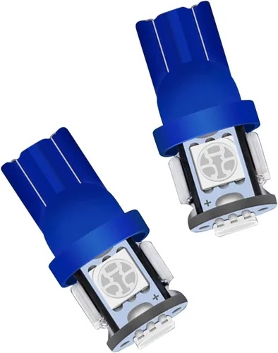 Vista 6 de T10 194 168 Bombilla LED 158 161 2825 Panel de instrumentos Panel de instrumentos Cluster Dashboard Bombilla LED 5 SMD Azul
