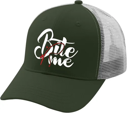 Vista 2 de Caps Bite Me Dad Hat for Women Vintage Denim Hat Adjustable
