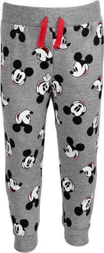 Vista 2 de Disney Mickey Mouse - Pantalones deportivos de rizo francés para niños 2