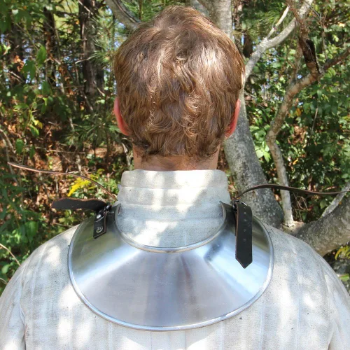 Vista 9 de Gorget de guerra de asedio medieval 0.63 oz Armadura