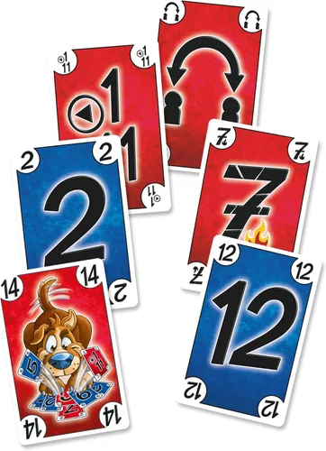 Vista 3 de Schmidt Juegos 75019 "Perro - Juego Familiar de Cartas