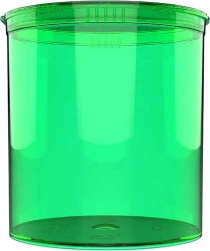 Vista 8 de 90 Dram CR envases de plástico Pop Top Contenedores – Resistente a los niños Vial Botellas – 60 unidades (transparente)
