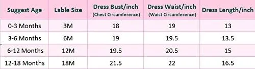 Vista 2 de Bow Dream Vestidos de bebé niña para fiesta, princesa, vestido de cumpleaños formal con gorro